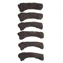 Gas Logs Coal Fire Replements 6 HD Ceramic Ceramic Fake Bio Ethanol Fireple - B - Ver 6