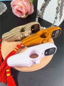 Bộ đếm tua rua vân gỗ, nút bấm im lặng, dùng cho cầu nguyện tại nhà thờ/nhà thờ Hồi giáo, phiên bản đặc biệt dành cho tháng Ramadan, bộ đếm tua rua cầm tay giúp giảm căng thẳng, bộ đếm di động dùng trong cầu nguyện Ramadan. - Nhiều màu - Xem 9