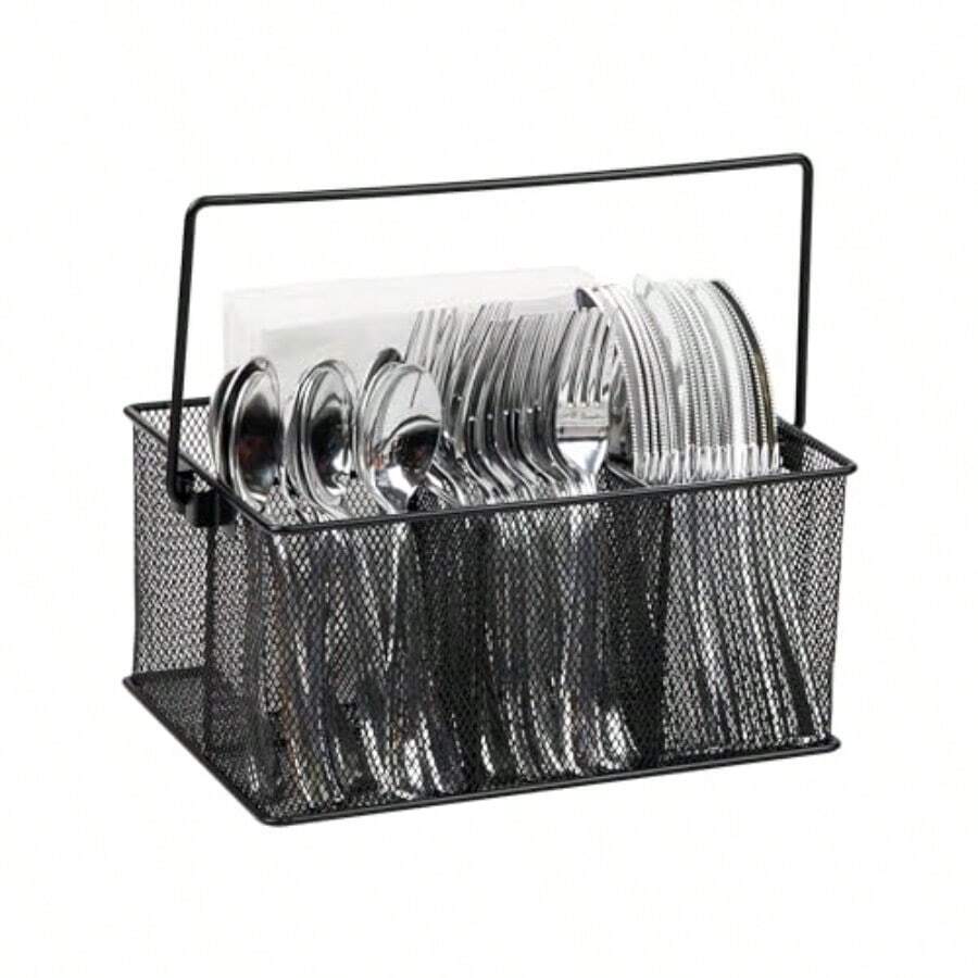 Flatware Storage - Black - View 1