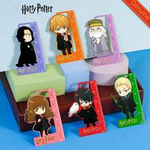 Harry Potter Marcapáginas de metal hueco de los personajes Harry, Hermione, Ron, Malfoy, regalo de cumpleaños de papelería, accesorios de lectura, regalo de San Valentín interesante para compañeros de clase, maestros y amigos - Multicolor - Ver 8