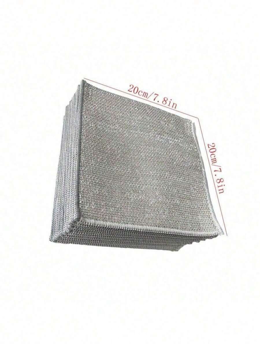 20/15/10pcs Magic Cleaning Cloths - Powerful Stain Removal, Double-Sided Magic Cleaning Cloth, Cleaning Tools, Kitchen Supplies, Bathroom Essentials, Cleaning Products, Household Necessities, Home Gifts, Gifts For Women And Men, Suitable For Thickened Metal Wire, Fabric, Kitchen Sink Cloth, Towels, Kitchen Paper Towels, Cooking Utensils And Cleaning Tools