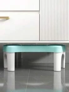 Taburete de baño, taburete de baño reforzado, taburete reposapiés para adultos, taburete de asiento de inodoro, taburete escalonado - Multicolor - Ver 8