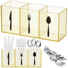 Flatware Storage - Rose Gold - View 1