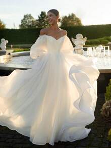 Wedding Dresses - 白色 - 查看 2