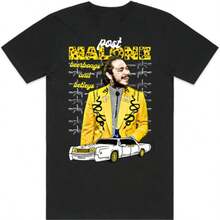 American 250th Anniversary Retro Music Vintage Tee - 黑色 - 查看 1