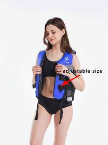 Adult Swimming Vest; Adult Surfing Buoyancy Suit; Portable Kayak And Fishing Life Jacket, No Inflation Required - Multicolor - View 6
