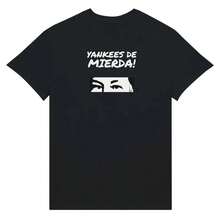 Camiseta de los Yankees de  - Protesta Política Anti-Imperialista, Camiseta de Chávez, Solidaridad con - Negro - Ver 1