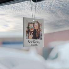 Personalised Photo Car Ornament Hanging Car Any Image Driving Test Pass Gift Idea First Car Charm Gift - Multicolor 2 - View 11