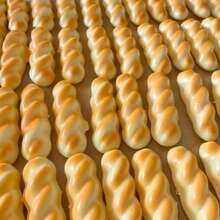 1pc Super Slow Rebound Soft & Chewy Handmade Candy With Bread Texture, Suitable For Birthday, Christmas, Halloween Gifts (Handmade Product, May Have Minor Flaws, Please Do Not Purchase If Bothered) - Multicolor - View 6