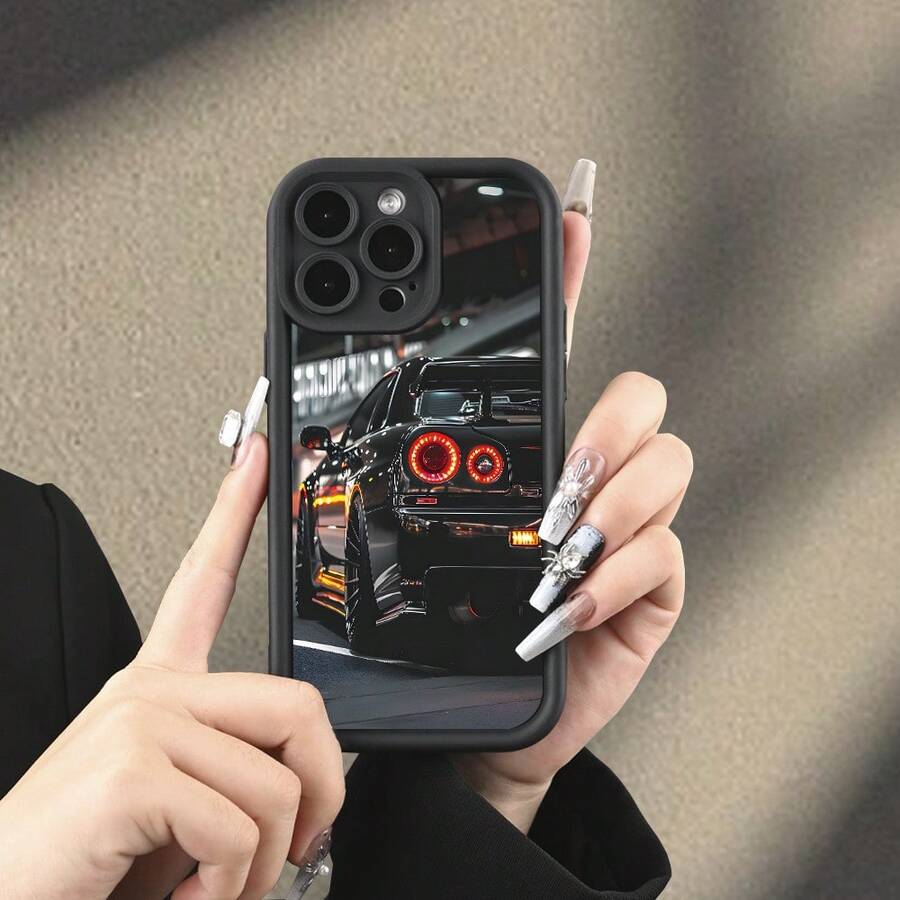 Funda para Teléfono Móvil con Diseño de Coche en Estilo Moderno, para Iphone 16/15/14/13/12/11, Iphone 16/16Plus/16Pro/16Promax, Iphone 15/15Plus/15Pro/15Promax, Iphone 14/14Plus/14Pro/14Promax, Iphone 13/13Mini/13Pro/13Promax, Iphone 12/12Mini/12Pro/12Promax, Iphone 11/11Pro/11Pro Max, Iphone X/Xr/Xs/Xsmax, Iphone 8/8Plus/7/7Plus, Compatible con Todos los Modelos de Apple, Carcasa Elegante para Teléfono. El Mejor Regalo para Amigos y Familiares. teléfonos móviles, bolsos, accesorios para móviles, fundas para teléfonos, decoración de interiores, accesorios, fundas transparentes para teléfonos, verano, correas para teléfonos, fundas para teléfonos de hombre, fundas negras para teléfonos, fundas rosas para teléfonos, fundas para teléfonos de hombre, fundas para teléfonos de mujer, protección para teléfonos móviles, accesorios de playa, productos de fresa, fundas protectoras para teléfonos. - Estilo (1 pieza) - Ver 1