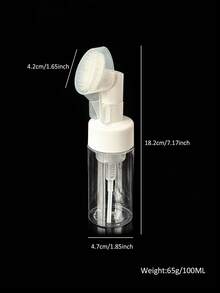 Dispensador de jabón espumoso rellenable, botella batidora de mousse, botella con bomba, botella espumosa para gel de ducha, jabón de manos, botella vacía - Multicolor - Ver 9