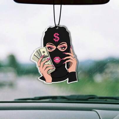 I Love Money Car Air Fresheners, Wardrobe Fragrant Pendant, Perfumes, Rearview Mirror Hanging Decorations, Car Accessories Interior Pendants- Gifts For Friends, Family, Wife, Lover