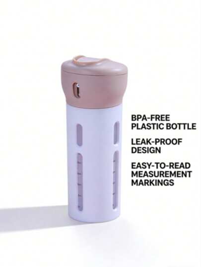 飞机适用四合一便携式化妆品分装瓶套装，透明可视旅行容器，适用于乳液、香水和精油，防漏可重复灌装旅行装瓶，适合旅行、居家和日常使用。