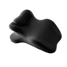 Rgonomic Memory Foam Wedge Pillow, 27° Angled Support For Neck, Back, Waist  Leg Pain Relief, Multi-Position Prone Pillow With Removable Cover - Black - View 3