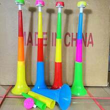 Random Color Detachable Football Stadium Cheerleader Megaphone, European Cup Music Instrument Toy Megaphone - Long-handled Trumpet - View 4