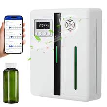 Difusor Profesional Aroma Inteligente con Tecnología de Nebulización Automática,Difusor Profesional de Aceite Esencial sin Agua,Aromatización Casa Oficina - Albaricoque - Ver 1