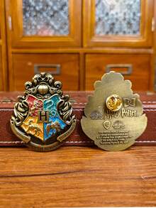 Harry Potter 四大名校徽章，复古胸针，四大名校，周边礼品，背包徽章，时尚装饰礼品[官方授权] - A - 查看 12