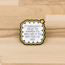 Enamel Badge Brooch Pin, Suitable For Backpacks, Bags, Stylish Decoration, Gift For Friends - Multicolor - View 4