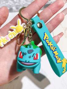 Đồ trang trí treo balo Pokemon, móc khóa, búp bê nhồi bông hoạt hình dễ thương, móc chìa khóa xe hơi, mặt dây chuyền túi xách, quà tặng nhỏ - Nhiều màu - Xem 9