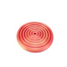 1pc 3D Printed Circular Rotating Fidget Ring - Colorful Stripes And Swirls, 360° Rotation Design | Suitable For Office And Home Use, Finger Pressure Relief Toy, Creative Gift Choice, Fashionable Appearance, Attention Assistance, Bright Colors, Smooth Rotation, Entertainment And Relaxation, Unique Gift - Star Disk - View 15