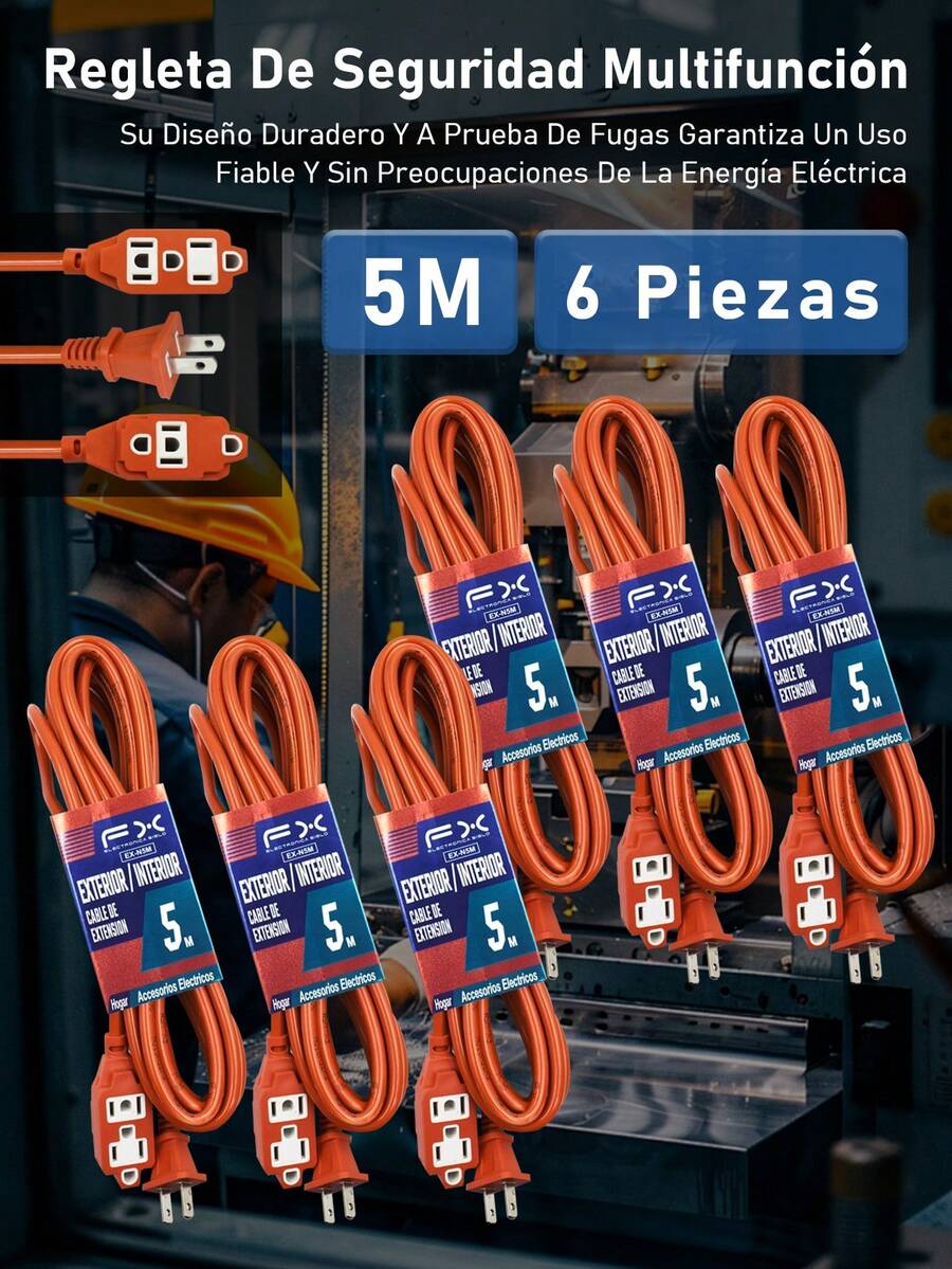 Domestic Electrical Extension Cord, 3M/5M/7M/15M/20M/25M, Multi-Outlet - View 1