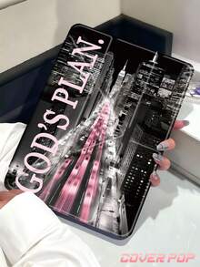 Ốp lưng máy tính bảng họa tiết kiến trúc đô thị, tương thích với iPad Air 11 inch M3 2025 / M2 2024, Air thế hệ thứ 5 2022, (A16) 11 inch thế hệ thứ 11 2025, tương thích với Samsung Galaxy Tab, Kindle Paperwhite thế hệ thứ 12 2024, mặt lưng trong suốt, ốp bảo vệ họa tiết thời trang, chức năng tự động tắt/mở màn hình, bảo vệ bằng túi khí, thích hợp làm quà tặng và sử dụng trong văn phòng. - Nhiều màu - Xem 2