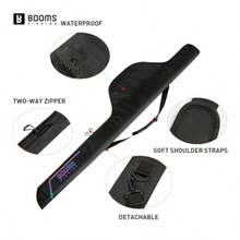 Booms Fishing PB4 funda para caña de pescar y carrete de 5 pies ~ 5 pies funda portátil para caña de pescar plegable bolsa de caña de pescar de 1.3 cm de diseño extendido almacena hasta 2 ~ 3 cañas - PB4 para cañas de pescar y carretes - Ver 5