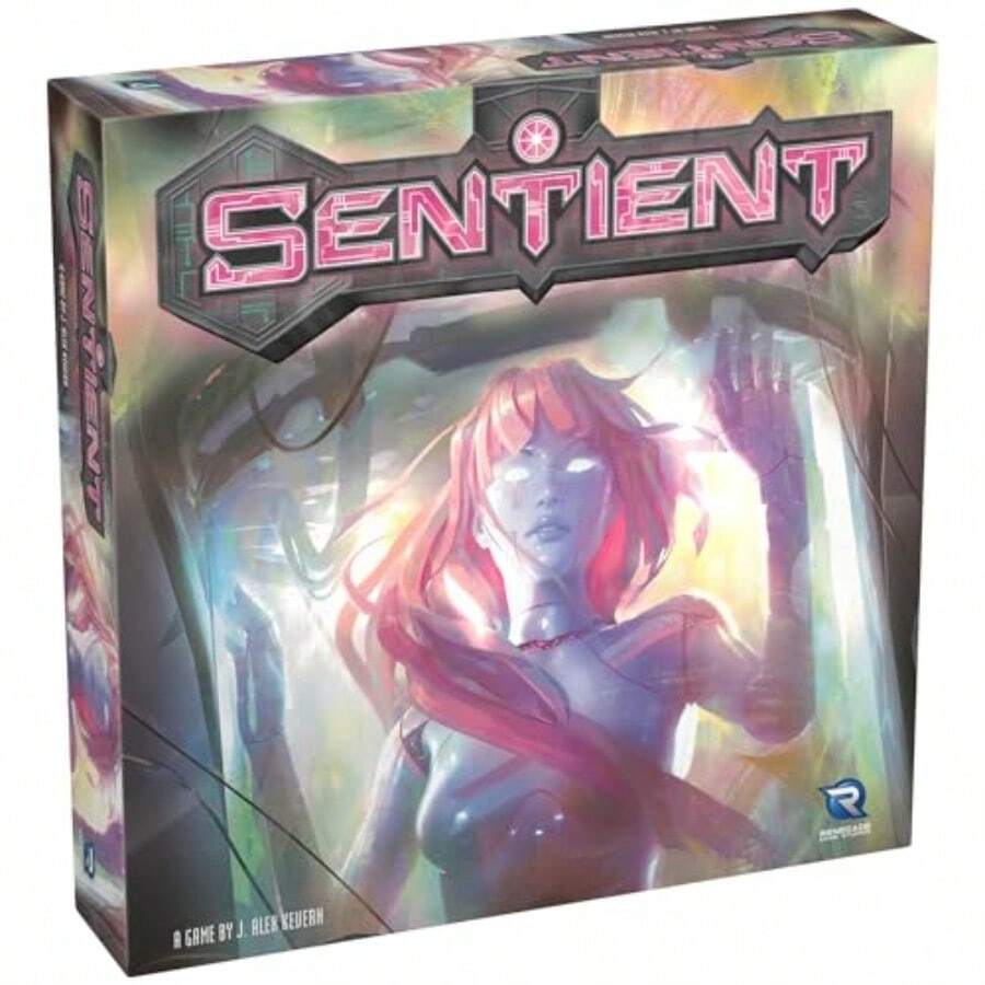 Renegade Games: Sentient - Revised Edition Tech Revolution Juego de Mesa Nuevo Modo Solo y Tabla actualizada Robots de construcción y programación de 14 años 1 a 4 Jugadores - como en la foto - Ver 1
