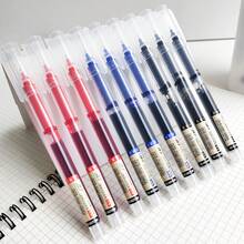 10 pièces Stylos-gel à encre liquide noire avec pointe fine - A - Voir 5