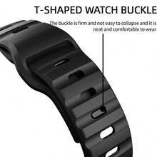 1 Dây đeo thoáng khí tương thích với đồng hồ Watch Fit 3, dây đeo thể thao tương thích với Watch Fit3/4/4Pro, vòng đeo tay silicon có thể thay thế. - Phù hợp với3/4/4Pro - Xem 3