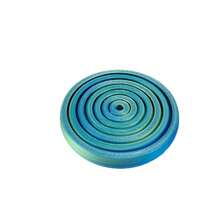 1pc 3D Printed Circular Rotating Fidget Ring - Colorful Stripes And Swirls, 360° Rotation Design | Suitable For Office And Home Use, Finger Pressure Relief Toy, Creative Gift Choice, Fashionable Appearance, Attention Assistance, Bright Colors, Smooth Rotation, Entertainment And Relaxation, Unique Gift - Star Disk - View 14