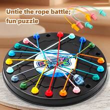 Rope-Untying Challenge Game For Kids-An Educational Toy That Fosters Logical Thinking And Concentration; A Family Game For Parent-Child Interaction And A Head-To-Head Logic Puzzle Challenge. - Multicolor - View 5