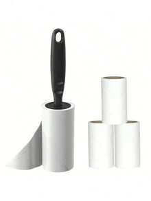 240 Sheets Pet Hair Remover Sticky Lint Roller Refill Sheets, Reusable Dust Cleaning Sticky Paper - A - View 10