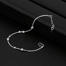 1 chiếc vòng tay hạt tròn tối giản dành cho nữ, thiết kế tinh tế, đa năng, quà tặng trang sức mùa xuân/hè. - Kiểu A - Xem 4
