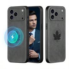 枫叶图案奢华人造革手机壳，兼容 17E/17Air/16E/16Pro Max/15Pro/14 Plus/13Pro/12/11/X/Xs/Xs Max/Xr，华为 P80 Pro/Pura 70 Ultra/P60/P50/P40/Nova 14/14 Ultra/Nova 13/13 Pro/Nova 12 Lite/Nova 11/10 Pro/9/8 Pro/Mate 70 Pro+/70/60 Pro/50 E/40/30 E Pro，荣耀 600 Lite/500 Pro/400/400 Lite/200 Pro/90 Lite/X9B/X8B/X70i/100 Pro/70/50/Magic 7 Pro - 黑色 - 查看 5