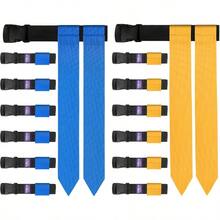 Belts, 14 Player Adjustable Sets Sports Training Competition - Blue & Yellow, 14 Player, 28 Flags - View 1