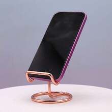 手机支架懒人桌面金属支架两用创意名片夹，桌面手机支架，铁合金金属手机支架，适用于客厅、卧室、书桌、书房等。 - 彩色 - 查看 7