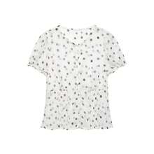 Blusa casual de gasa transparente de moda para mujer, nueva colección de verano DEEKA - lunares - Ver 1