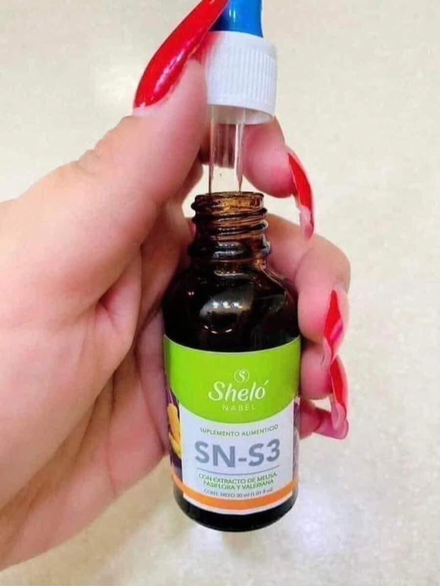 Shelo Nabel SnS3 Sin Estrés Shelo con Extracto de Melisa Pasiflora y Valeriana juguetes para adultos xxx juguetes sexules consoladores sexuales de mujer juguetes para adultos xxx mujer hot penes de juguete xxx juguetes sexuales consolador consoladores - 30ml - Ver 1