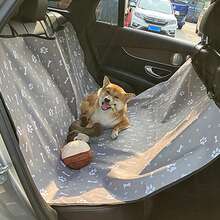 BVEOYPET Pet Car Trunk Mat, Waterproof And Dirt-Resistant Dog Car Seat Cover, Rear Seat Cushion For Small/Medium/Large Dogs, Waterproof And Dirt-Resistant Car Mat For Outdoor Use - Black - View 5