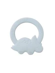 1 pieza Mordedor de silicona para bebé con forma de dinosaurio, adecuado para la dentición, masticación y juego diario de infantes - Multicolor - Ver 49