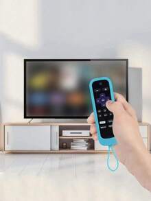 3pcs Silicone Luminous Remote Control Protective Cover For TCL ROKU Series RC280TV,Anti-Dropping, Glow-In-The-Dark For Better Night Use - Xanh lam Tím Xanh lục - Xem 7