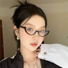 Women Fashion Glasses - Leopard Print - View 7
