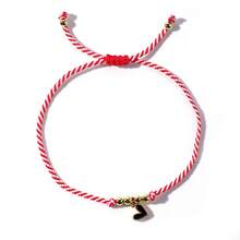 1 pièce Bracelet pendentif cœur en perles de cuivre minimaliste et à la mode, bracelet en perles de cuivre, bracelet tressé coloré, bracelet empilable, bracelet pour meilleure amie, bracelet de couple, bracelet d'ami, cadeau d'anniversaire, cadeau de famille, cadeau porte-bonheur, cadeau de la Saint-Valentin, cadeau d'anniversaire de mariage - Multicolore - Voir 9