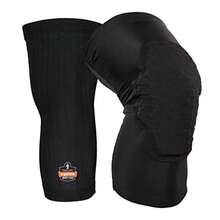 Ergodyne ProFlex 525 - Rodilleras ligeras acolchadas - Negro - Ver 1