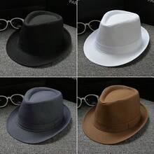 1 buah Topi Beret Unisex Gaya Y2K Musik Jazz Warna Polos, Pelindung Matahari untuk Aktivitas Luar Ruangan, Pakaian Kasual untuk Olahraga & Perjalanan - warna padat - View 1