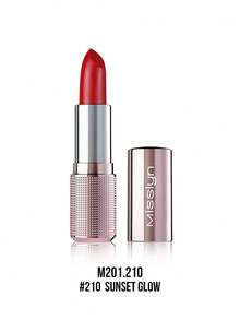 MISSLYN 1pc Cream Crush Lipstick,Creamy Hydrating Satin Lipstick,High-Shine Buildable Nude Lip Color,Non-Sticky Rich Pigment Lip Makeup For Daily Wear,Party & Y2K Looks,Birthday & Valentine's Day Gift,Vegan & Cruelty-Free,Brand Beauty Cosmetic - ##210 Sunset Glow - View 8