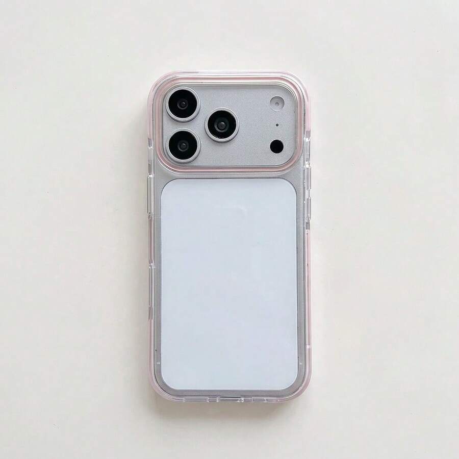 DECOPHONE 时尚TPU/PC手机壳：增强保护，外观时尚 - 粉色 - 查看 1