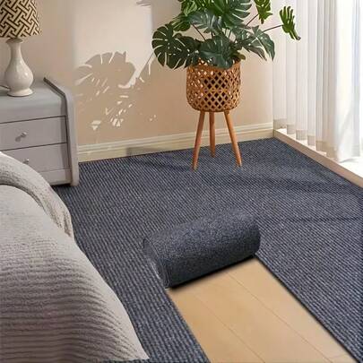 1 Pc Self-Adhesive Carpet, Vintage 3D Texture Non-Slip Non-Woven Fabric Floor Mat, Thick SXP Self-Adhesive Carpet, Self-Adhesive Insulating Peelable Floor Rug, Suitable For Entryway, Living Room, Dining Room, Porch And Home Decor, Home Decor Sticker, Bedroom Decor, Room Decor, Room Decor Supplies, Home Decor, Yard Decor, Home Decorations
