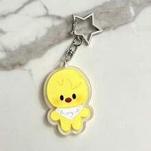 1 Kpop Felix Bangc Cgbin Anime Style Keychain Pendant - Pastel Colors (White, Pink, Blue, Yellow, Brown), Cute Bunny Expression, Lobster Clasp, Acrylic Pendant, Suitable For Keys/Bags, Fan Gift - Birthday/Christmas/Holiday Gift, Essential For K-Pop Idol Fans, Fun Design, Glossy Surface, Decorative Key Ring, Collectible, Best Christmas Choice - Nhiều màu - Xem 2